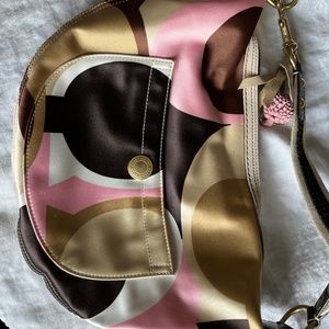 Coach silk bag